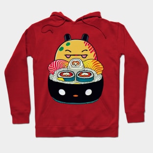 sushi friends #4 Hoodie